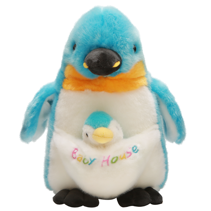 温柔可爱，YOUNGDESIGN母子企鹅公仔毛绒玩具玩偶成为你的心头好|查看京东动物玩偶公仔历史价格