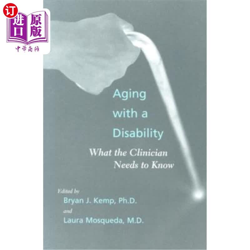 海外直订医药图书aging with a disability: what the clinician