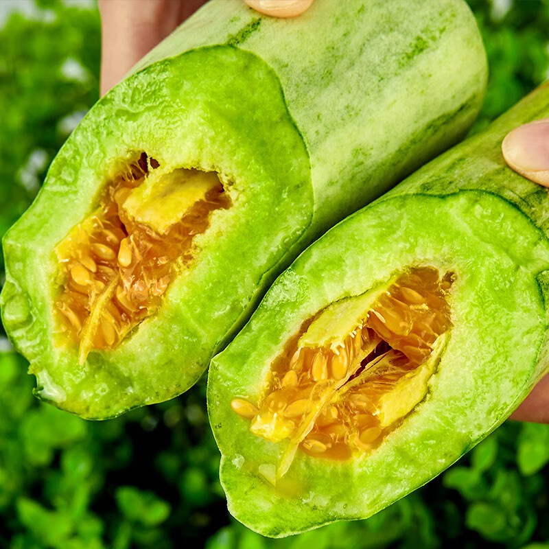 京愿 山东头茬羊角蜜甜瓜 羊角脆甜瓜香瓜蜜瓜新鲜水果生鲜 5斤 活动