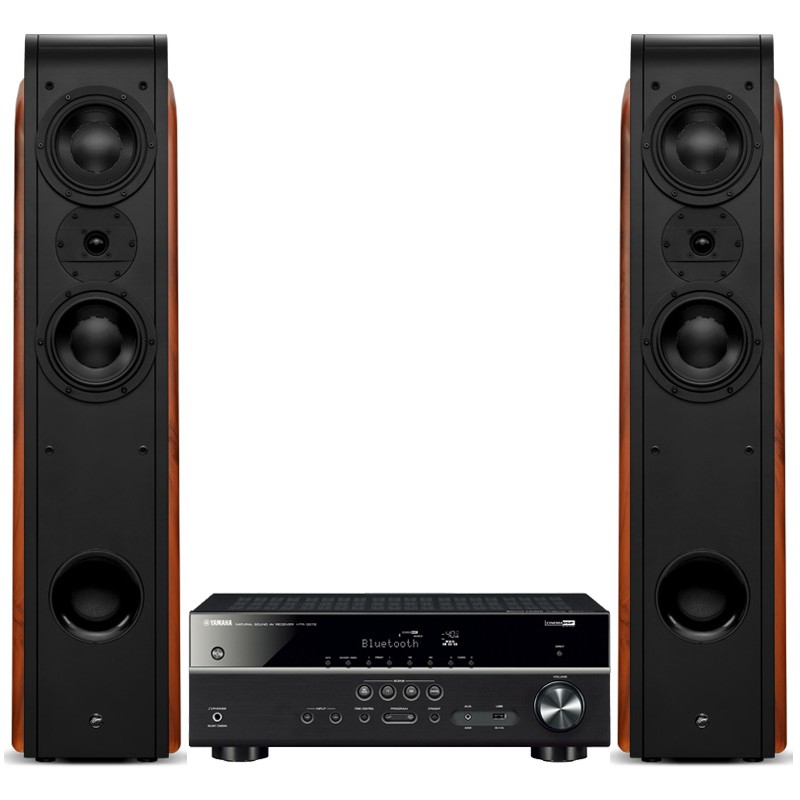 声道家庭影院前置高保真落地式音响音箱惠威