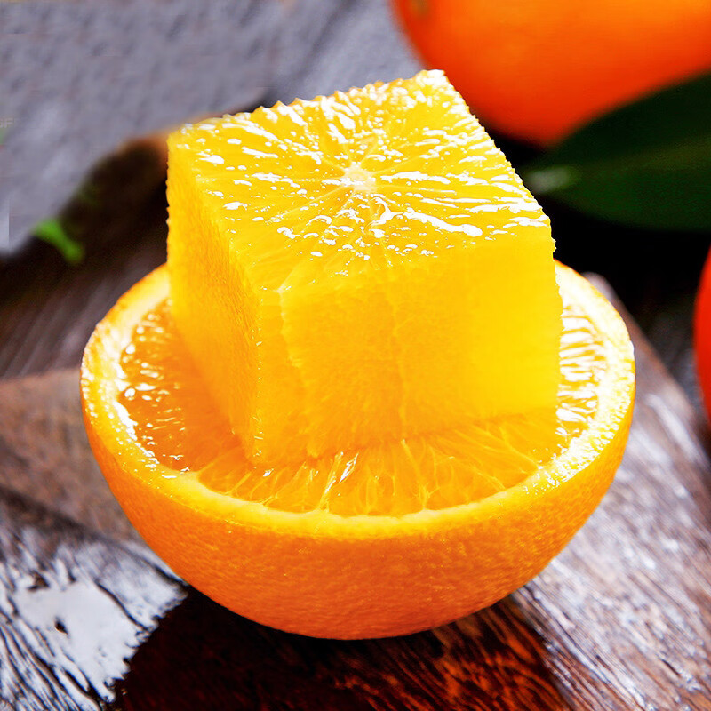 果迎鲜橙子 新鲜水果  脐橙  奉节橙 净果4.5斤装 70-75mm