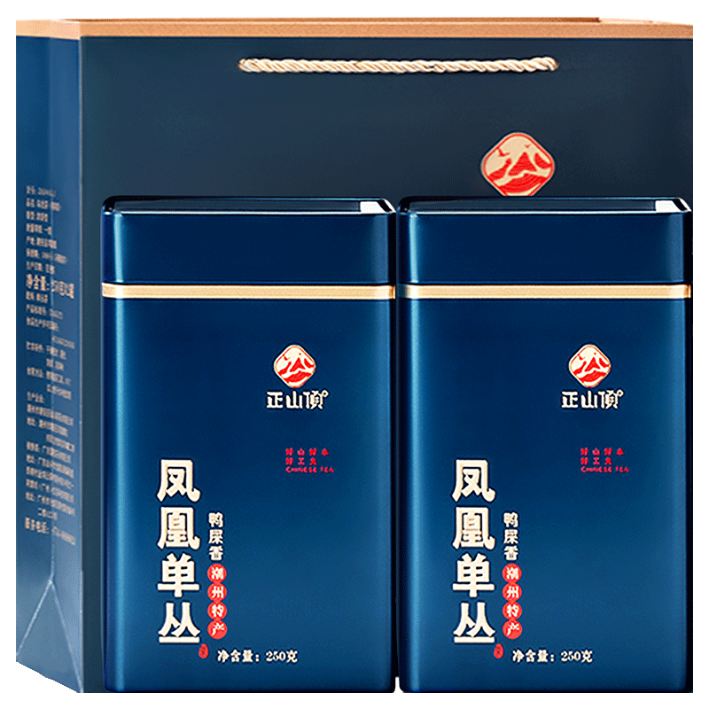 正山顶 茶叶鸭屎香凤凰单枞茶乌龙茶礼盒装500g