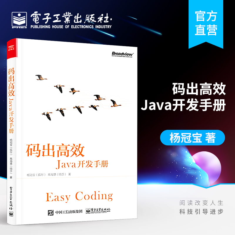 官方正版 码出高效 java开发手册 杨冠宝 高海慧 Java开发核心技术 Java程序