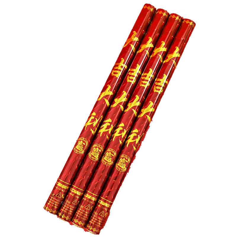 锦骁礼炮礼花筒乔迁庆典结婚开工开业礼炮手持圣诞元旦春节烟花4个装