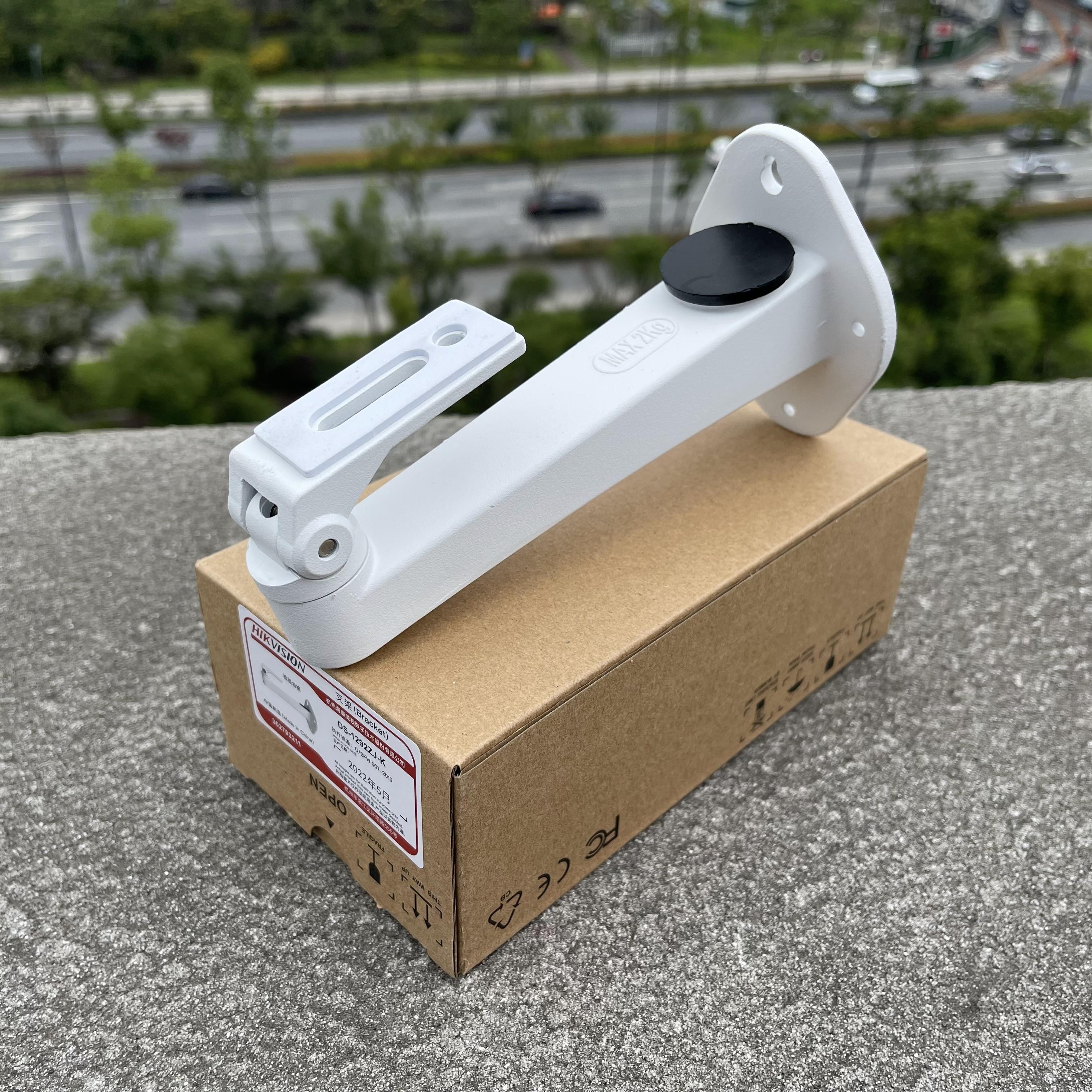 海大华康ds-1292zj-k鸭嘴万向节加厚铝合金安防架 白色 ds-1292zj-k