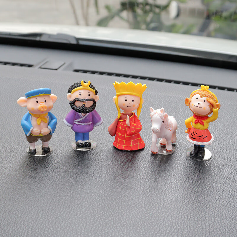铭汇通师徒四人摆件西游记唐僧孙悟空猪八戒沙僧微缩微景观模型多肉