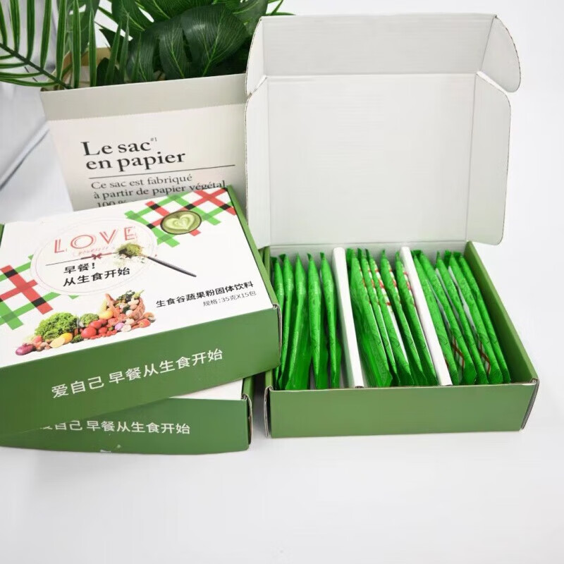 月佳鲜生食谷蔬果粉 天之道麦迪博士和创优品生食谷蔬果粉懒人代餐 一