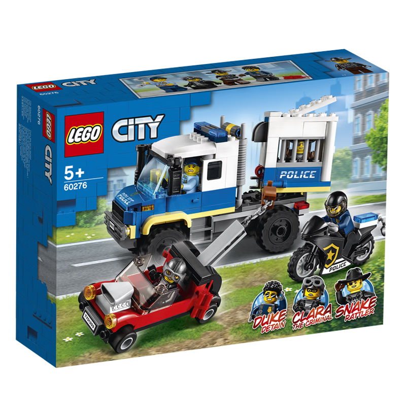 乐高(LEGO)积木城市系列CITY60276警察大追捕多年历史价格趋势分析与销量评测