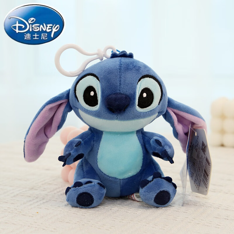 13cm坐姿史迪奇 迪士尼 防伪标