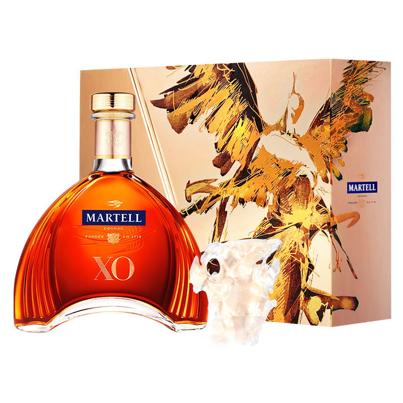 马爹利（Martell） 洋酒 XO 干邑 白兰地 700ml 凤舞九天 限量礼盒装