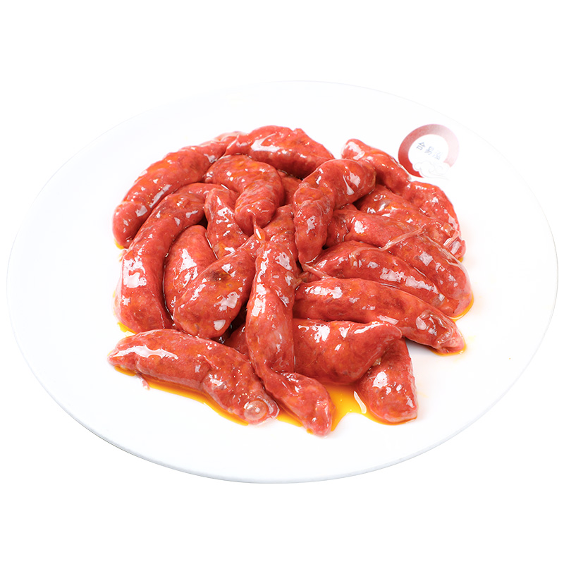 虎钢馋韩式风干肠烤肉食材煎肠家庭烧烤风味香肠热狗肠小脆皮烤肠