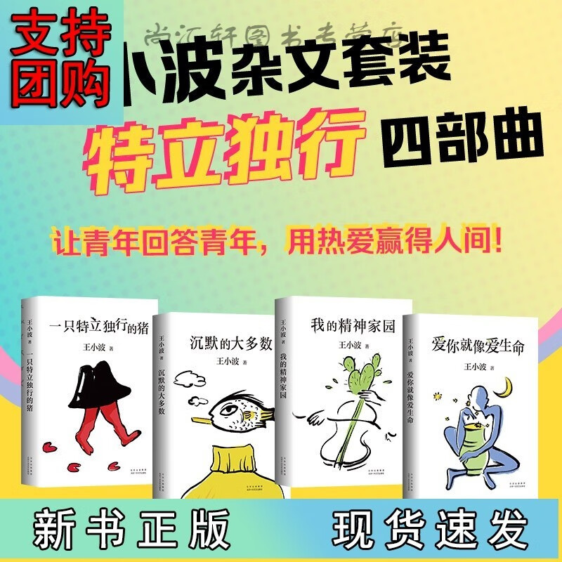 全新 小波杂文套装 新经典Z