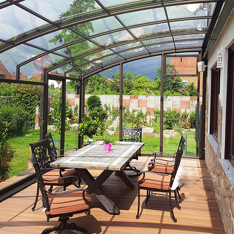 保利诺克防违建可移动阳光房定制花园别墅玻璃房断桥铝合金系统门窗铝