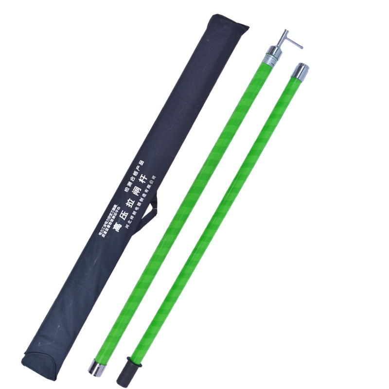 启利煜10kv高压拉闸杆电工令克棒6米110kv35kv绝缘操作杆挑线钩拉杆