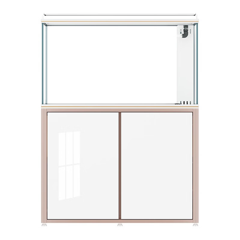 彩鲽cade彩蝶中大型底过滤鱼缸新款超白玻璃生态水族箱免换水龙鱼缸