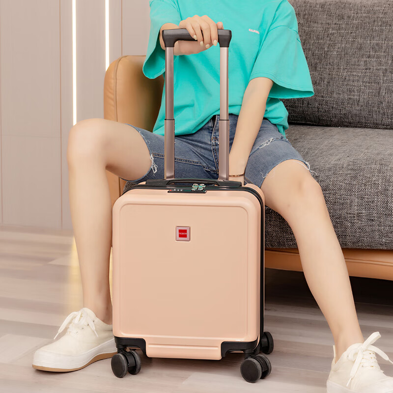 丰丰彐心14吋小型拉杆行李箱女20x30x40cm春秋航空登机箱密码旅行皮箱