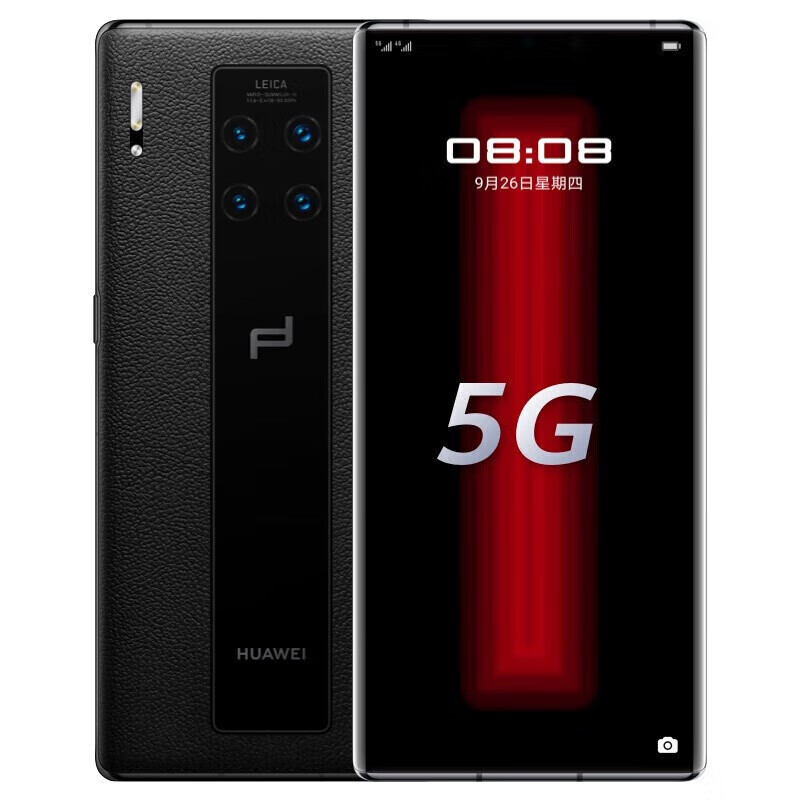 华为 Mate 30 RS 保时捷设计 12GB+512GB 玄黑 5G手机
