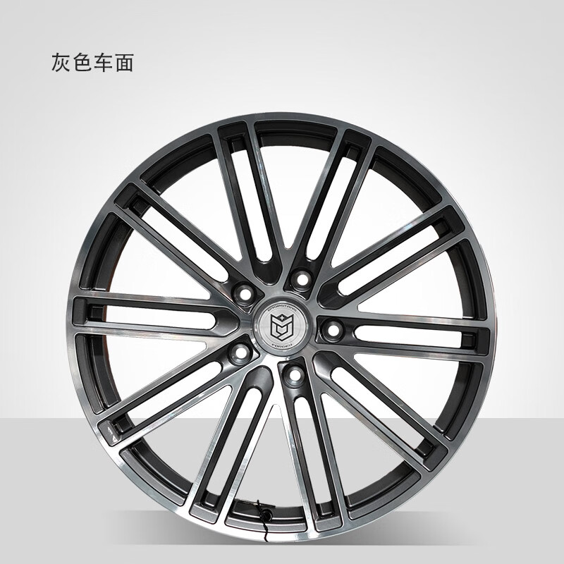 杰派洛保时捷帕拉梅拉panamera卡宴cayenne 20 21寸铝合金轮毂 灰色车