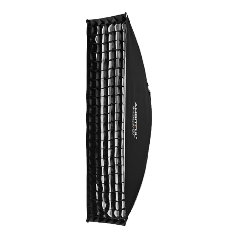 AMBITFUL志捷QS30*120cm方形快裝網(wǎng)格柔光箱保榮卡口方形柔光 攝影燈棚影室閃光燈柔光箱柔光布