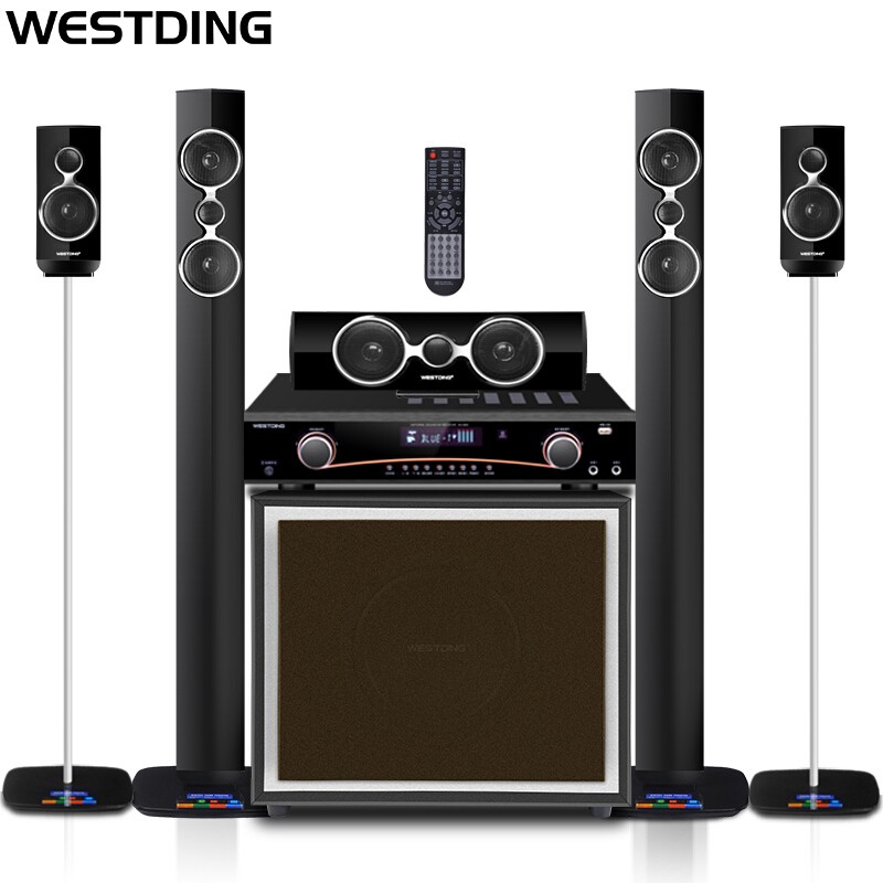 威斯汀（WESTDING） WST-K81 5.1家庭影院音响组合套装家用KTV套装音响功放 K81套装（高配版）
