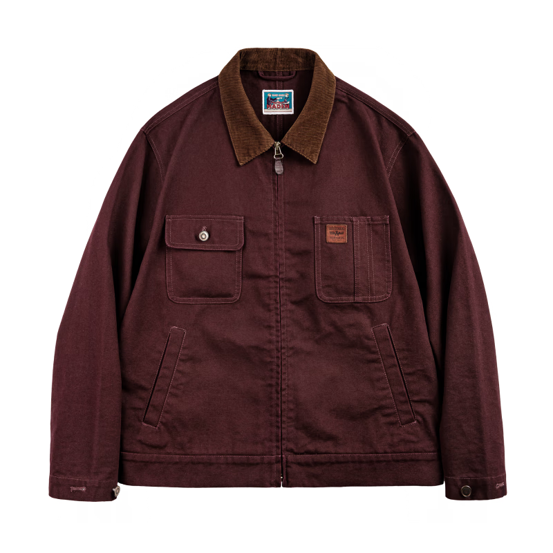 ���ǹ�װ �����ɼп��� �ﱡ���������װ���� �ƺ�ɫ XL 129.9Ԫ ����