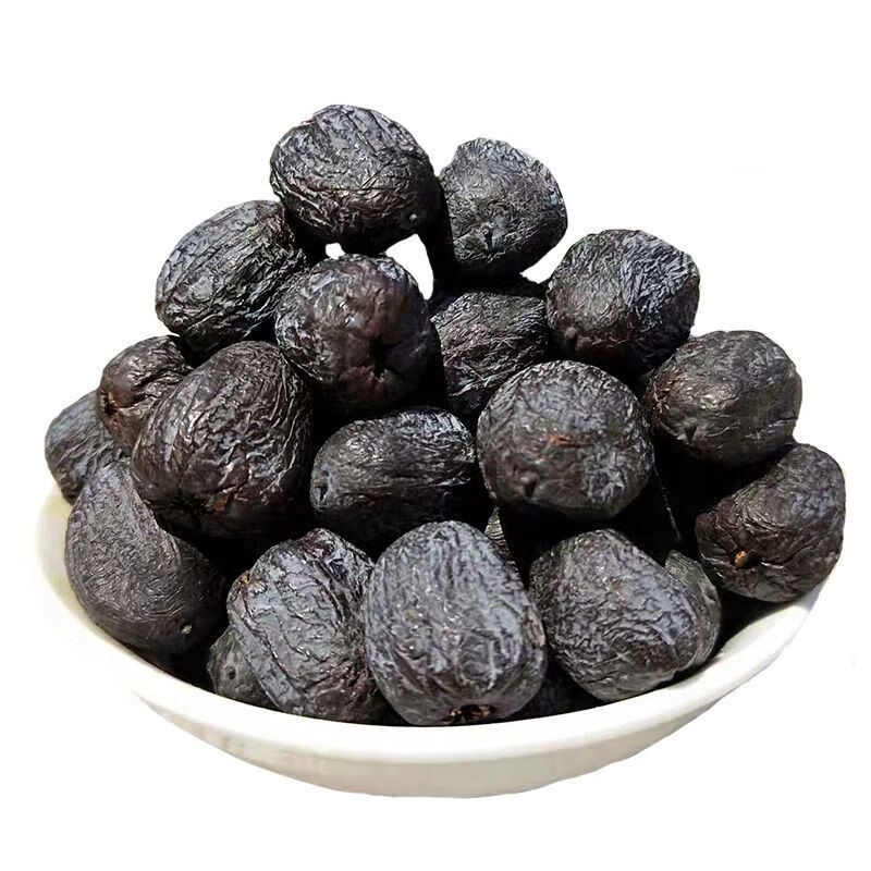 巢浩无核黑枣软枣君迁子柿枣子黑柿子 精品无核黑枣250g