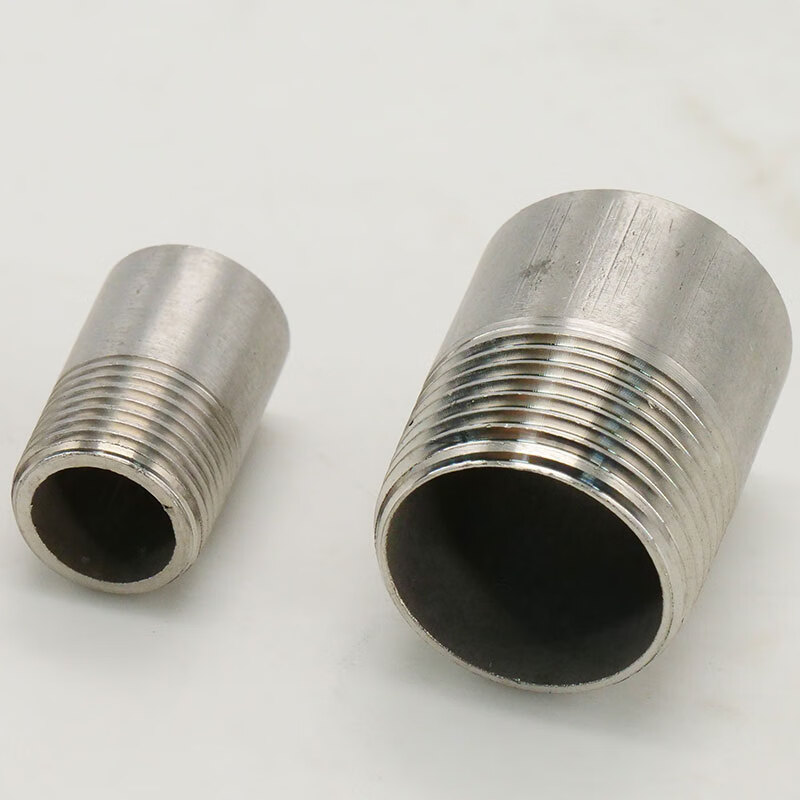 293 304不锈钢单头管子丝 圆管水管接头 焊接外丝