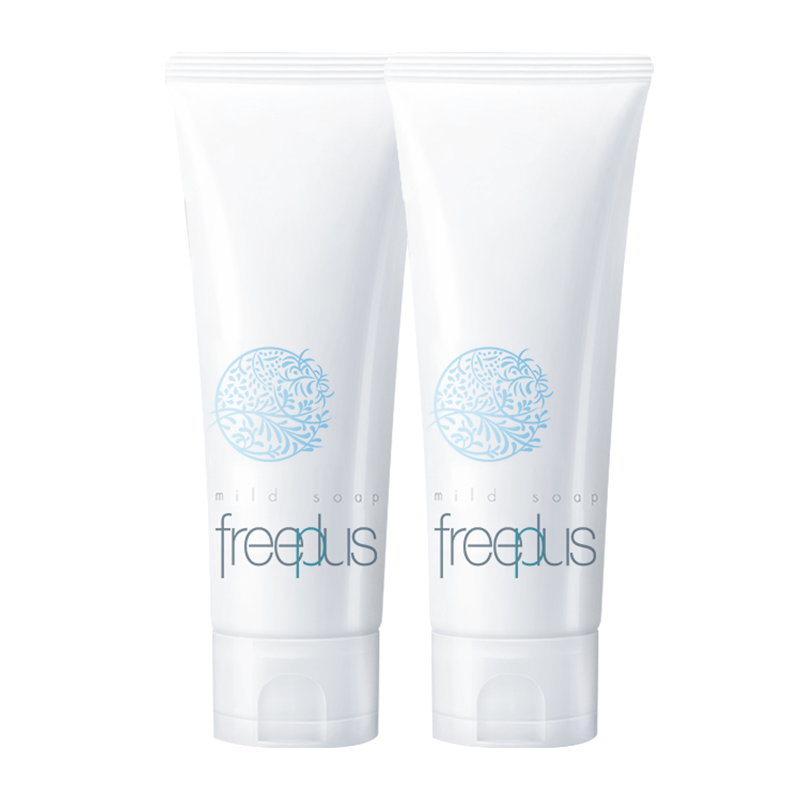 芙麗芳絲(Freeplus)氨基酸系洗面奶男女士溫潤潔面泡沫綿密 100g+150ml