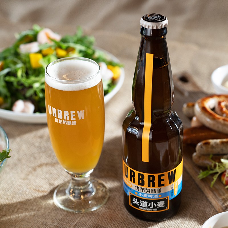 道小麦啤酒 德式精酿啤酒12°p醇香麦芽啤酒 ≥4度德式系列 麦香啤酒