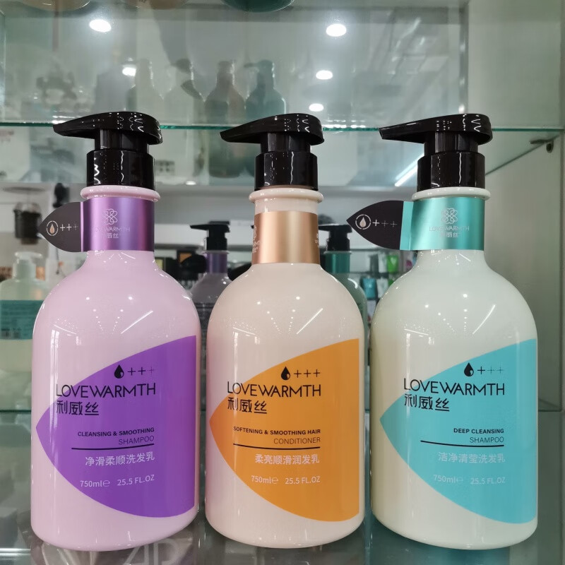 利威丝(lovewarmth)利维丝洗发水去屑清香净透滋润顺滑蓝冠新品750ml