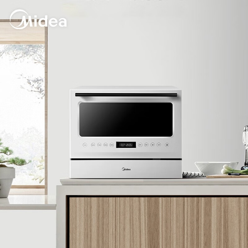 美的（Midea）6套 嵌入式 家用洗碗机 WiFi智控 智能感应除菌 29min快速洗 台式刷碗机Q1