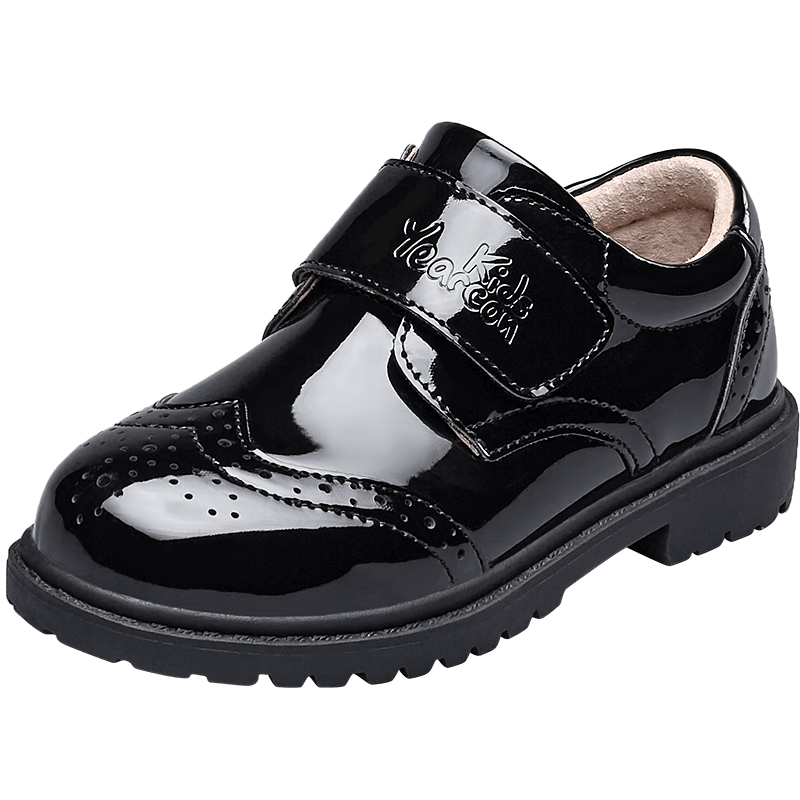 意尔康童鞋秋季男童皮鞋，时尚舒适的选择