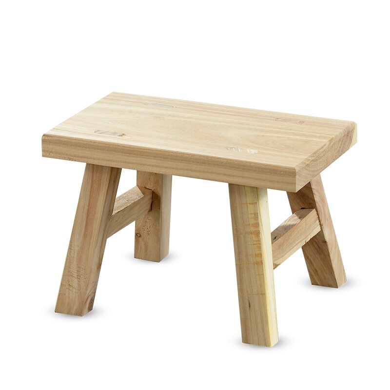 2022新 款家用简约休闲小凳子实木小板凳餐桌凳小方凳小木凳矮凳茶几