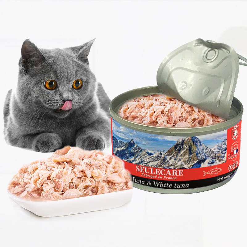 皇家搭档 猫罐头猫零食成猫幼猫湿粮罐头新鲜鱼肉白肉罐头85g一罐装随机发货