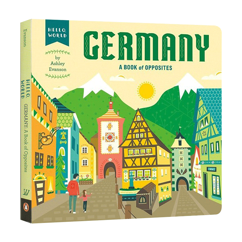 英文原版 helloworld: germany 你好世界 德国  幼儿科普百科启蒙纸板