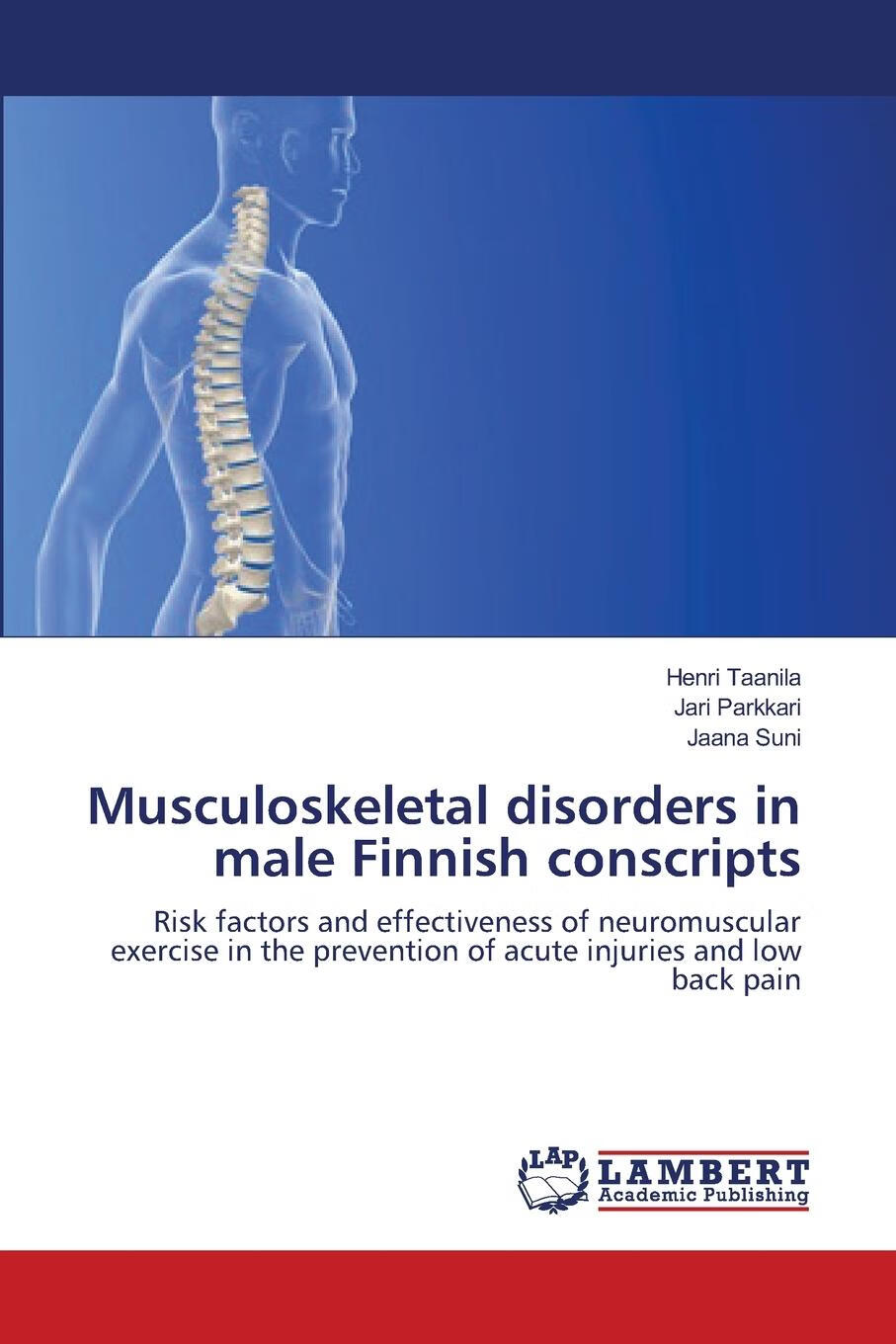 【2周达】预售 按需印刷 musculoskeletal disorders in male finnish