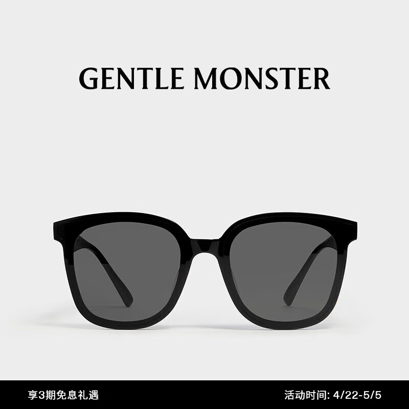 GENTLE MONSTERJACKIE 板材方形墨镜太阳镜男女中性 01