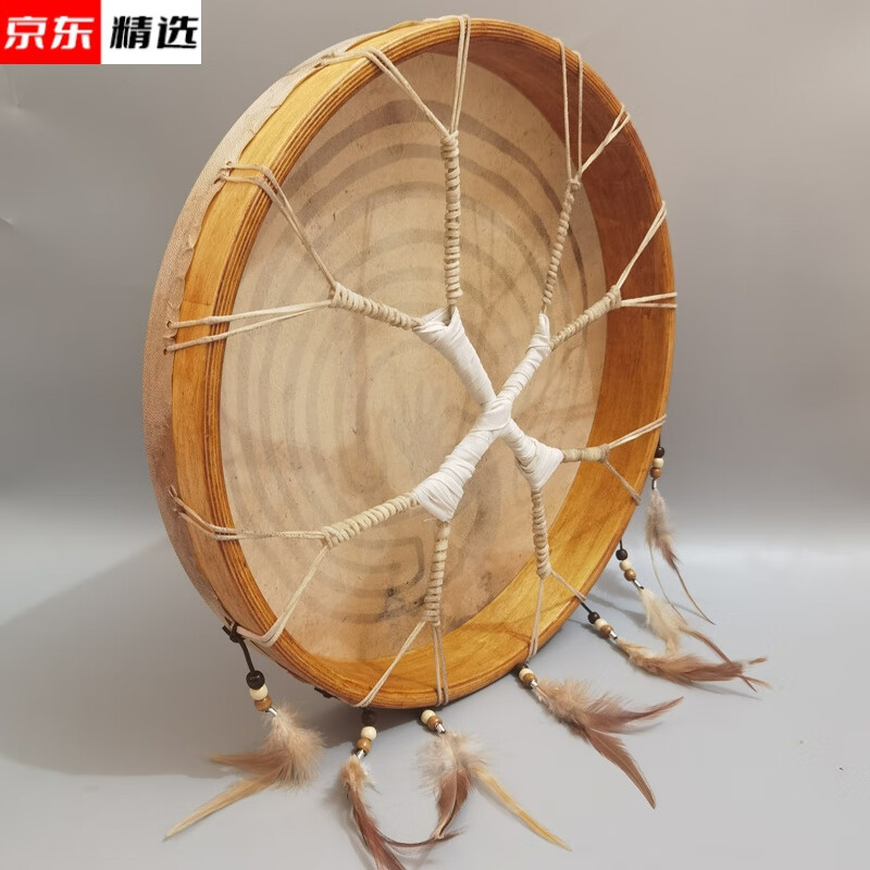 印第安鼓 印第安框鼓音乐疗愈冥想兽皮鼓牛皮羊皮shaman的手鼓618活动