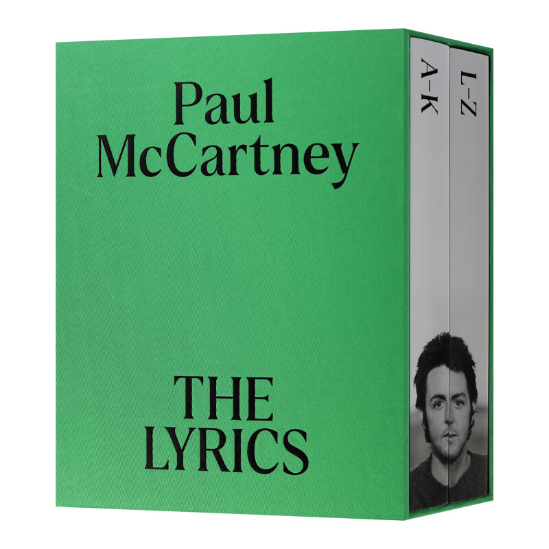 The Lyrics Paul McCartney 甲壳虫乐队 保罗麦卡特尼歌词全集 1956-现在 2021年收藏版 礼品套装 英文版 进口英语书籍 英文原版 精装