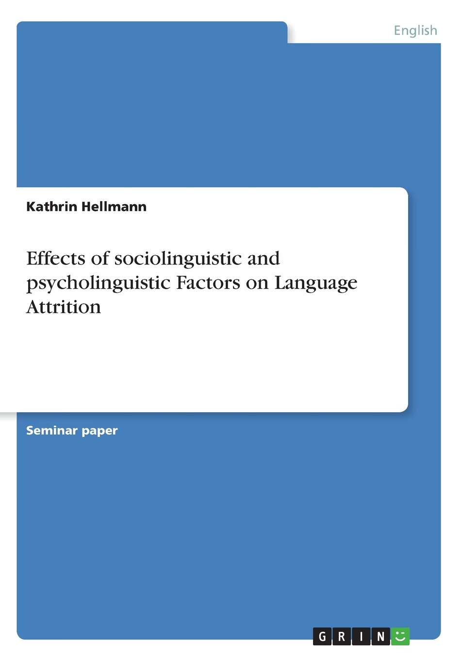 【预售 按需印刷】effects of sociolinguistic and psycholinguistic