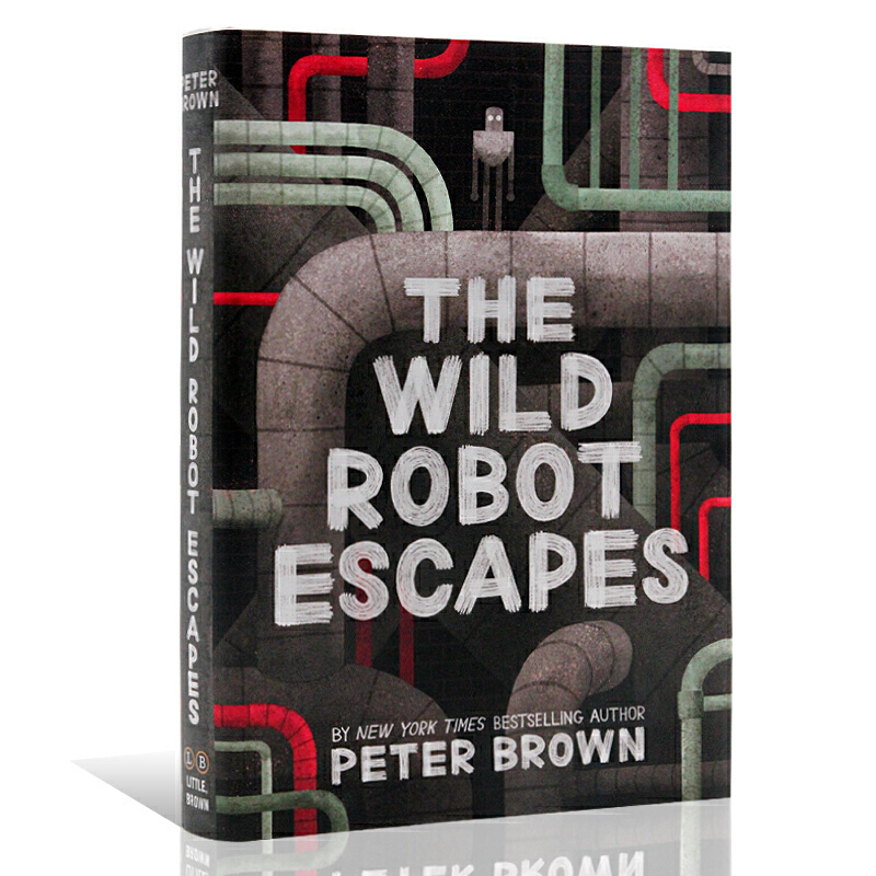 the wild robot escapes—疯狂机器人逃跑了【原版进口少儿绘本书籍】