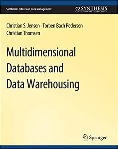 预订 multidimensional databases and data warehousing