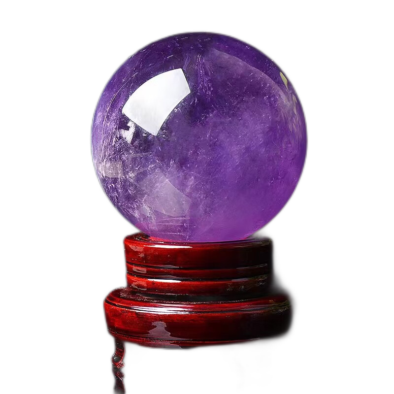 关辰乌拉圭天然紫水晶球摆件的价格走势和销量评测|电商摆件挂件价格变化查询