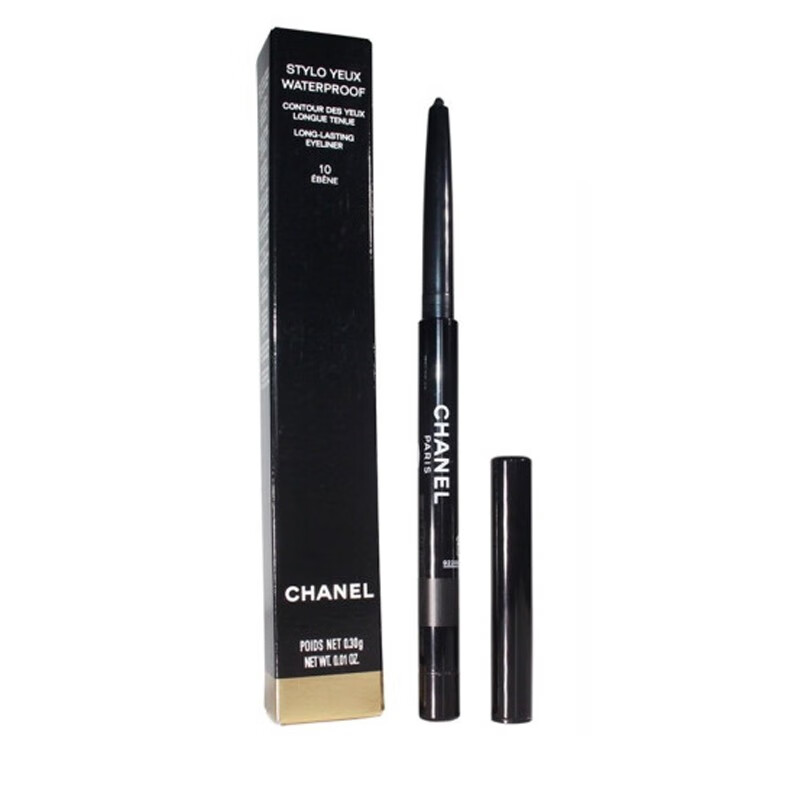 香奈儿(chanel)防水眼线胶笔 眼线笔 黑色10# 0.3g