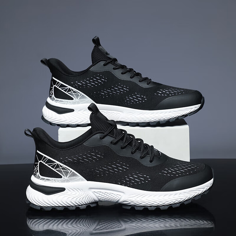 hkyc361官方马拉松跑步鞋缓震透气跑步中考体测运动鞋控nike 黑色 39