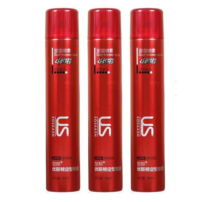 �Ͱ���˹�ٶ�������Ӳ���������־���Ӳ���������ٸ�ͷ���������͸ɽ� 3ƿװ 360ml����