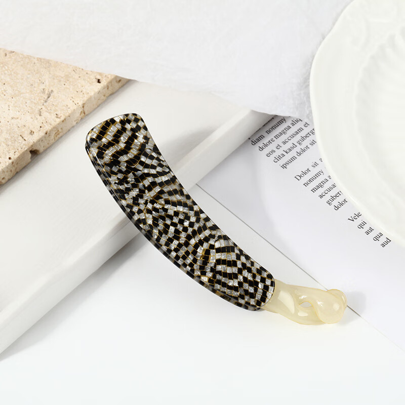 京营韩版网红发饰欧美醋酸板材头饰少女气质发夹香蕉夹复古束发夹