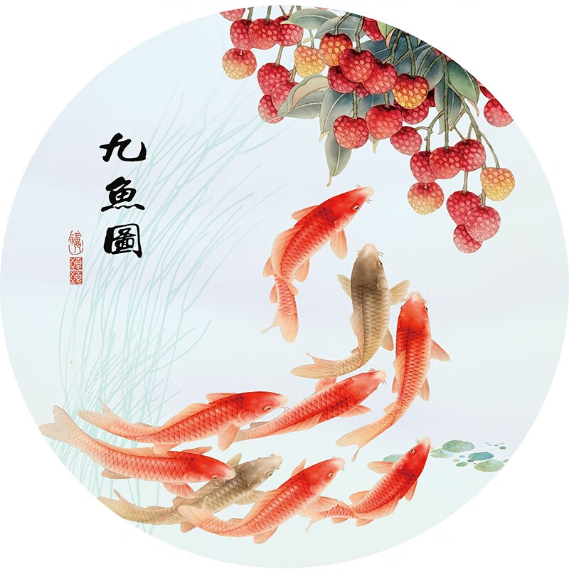 1 30*30背胶贴纸(有胶 仅画芯一张