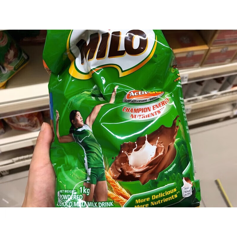 雀巢（Nestle）大包装！菲律宾雀巢Nestle美禄MILO巧克力可可粉冲饮营养早餐1KG 便携装：24g*12小包