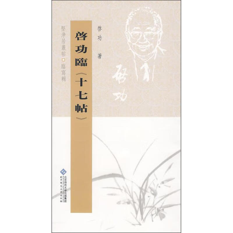 坚净居丛帖临写辑 启功临十七帖【正版图书,放心购买】